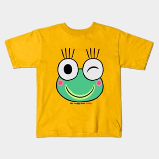 Be Happy and Smile Kids T-Shirt